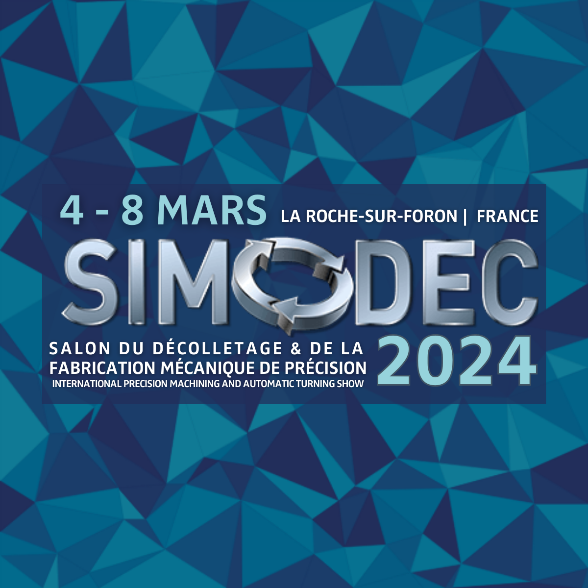 Simodec 2024 – Ontmoetingsplaats voor professionals in de fijnmechanische industrie.
